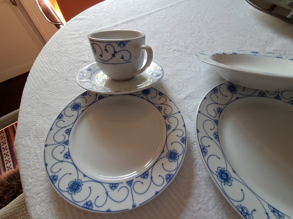 Porcelæn 4 personers spise og