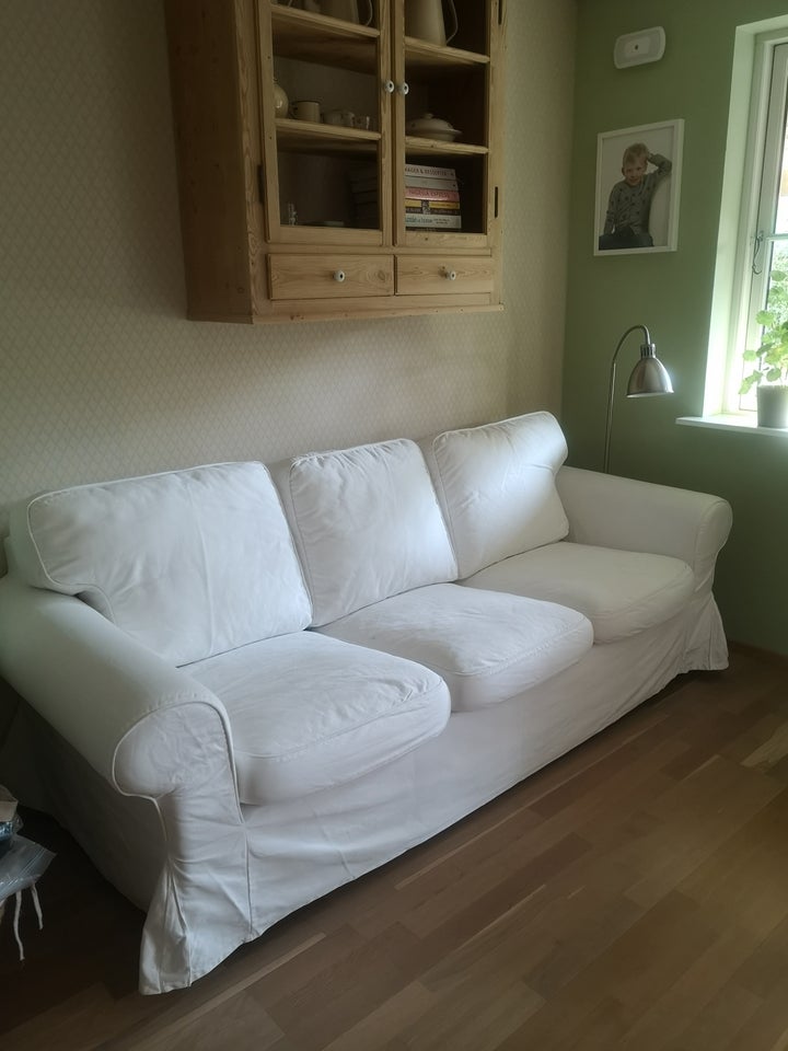 Sofa, bomuld, 3 pers.