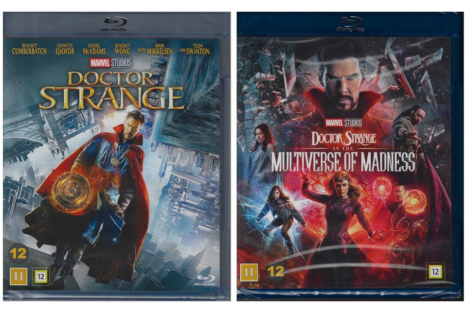 Doctor Strange 1 + 2., Blu-ray,