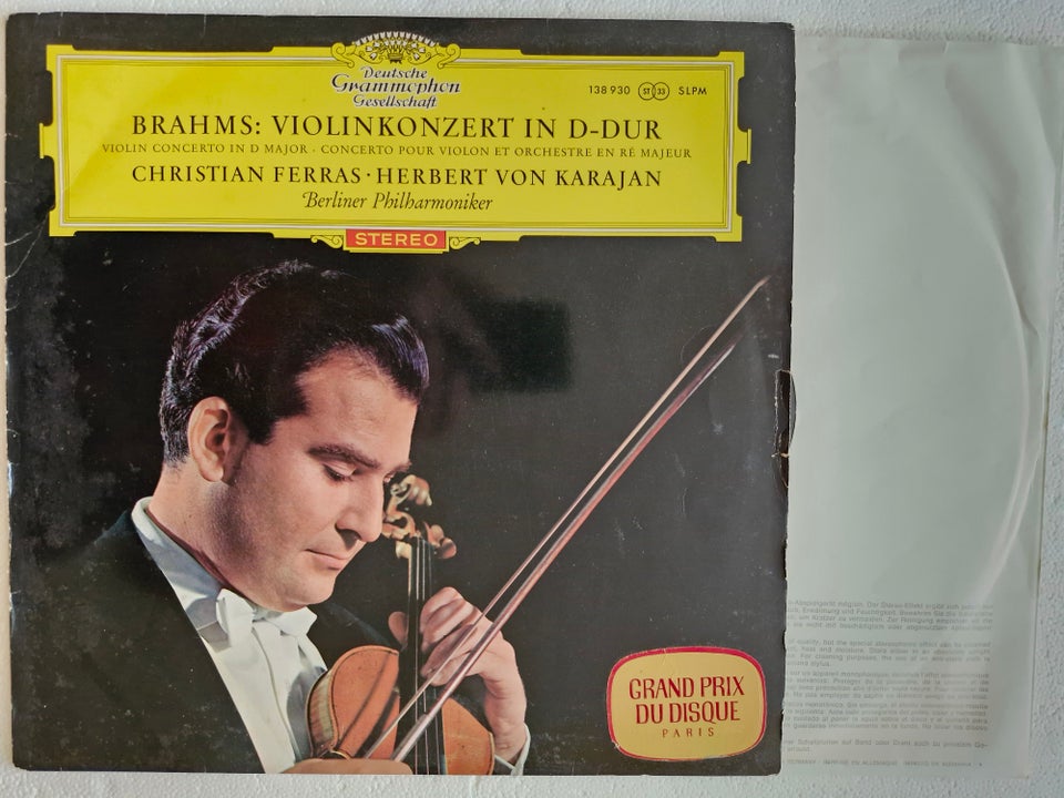 LP, Johannes Brahms,