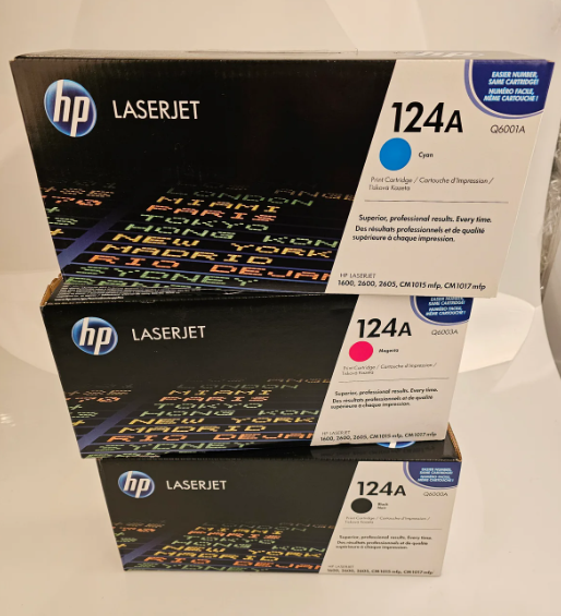 Lasertoner, HP, 124A