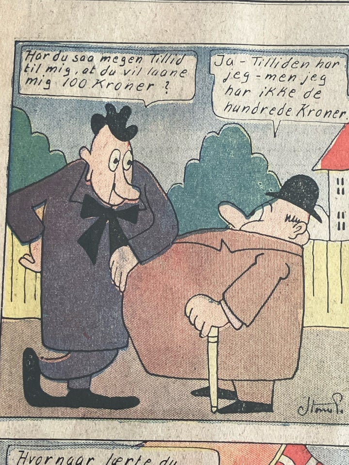 Tegneserier, Original ‘De Kulørte