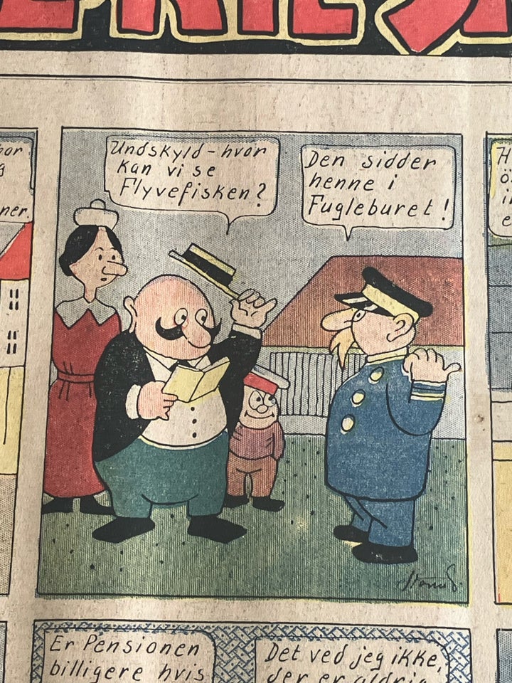 Tegneserier, Original ‘De Kulørte