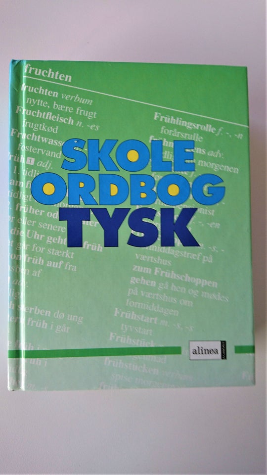 Skoleordbog - tysk, Redaktion