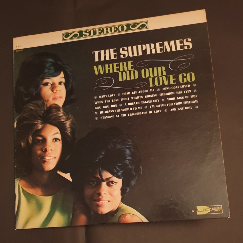 LP, The Supremes, Where Did Our Love