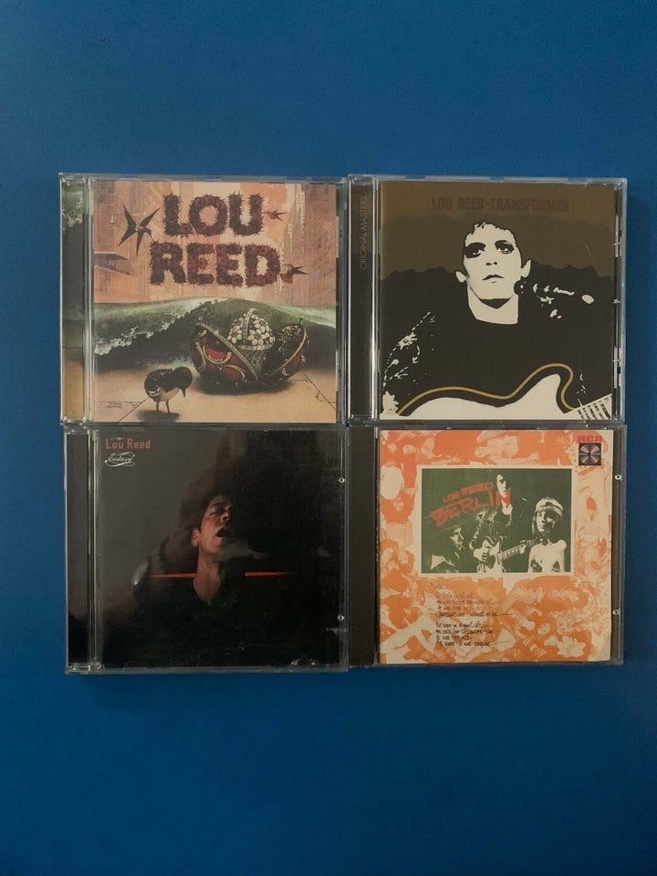 LOU REED: 4 CD ALBUMS, rock