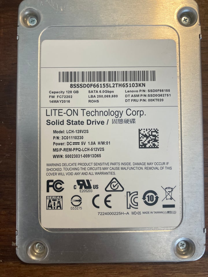 Lite-On, 128 GB