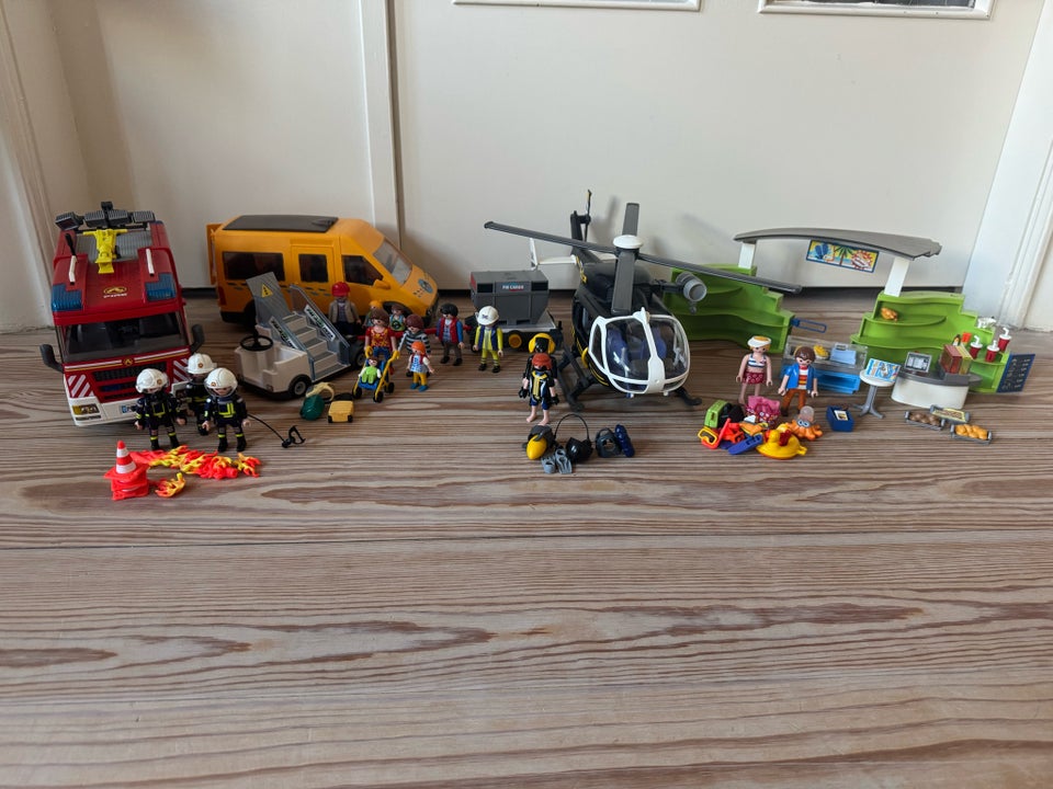 Playmobil, Brandbil, skolebus