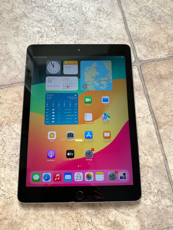 iPad 6, 128 GB, hvid