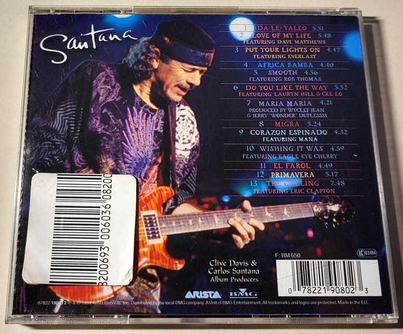 Santana: Supernatural, rock