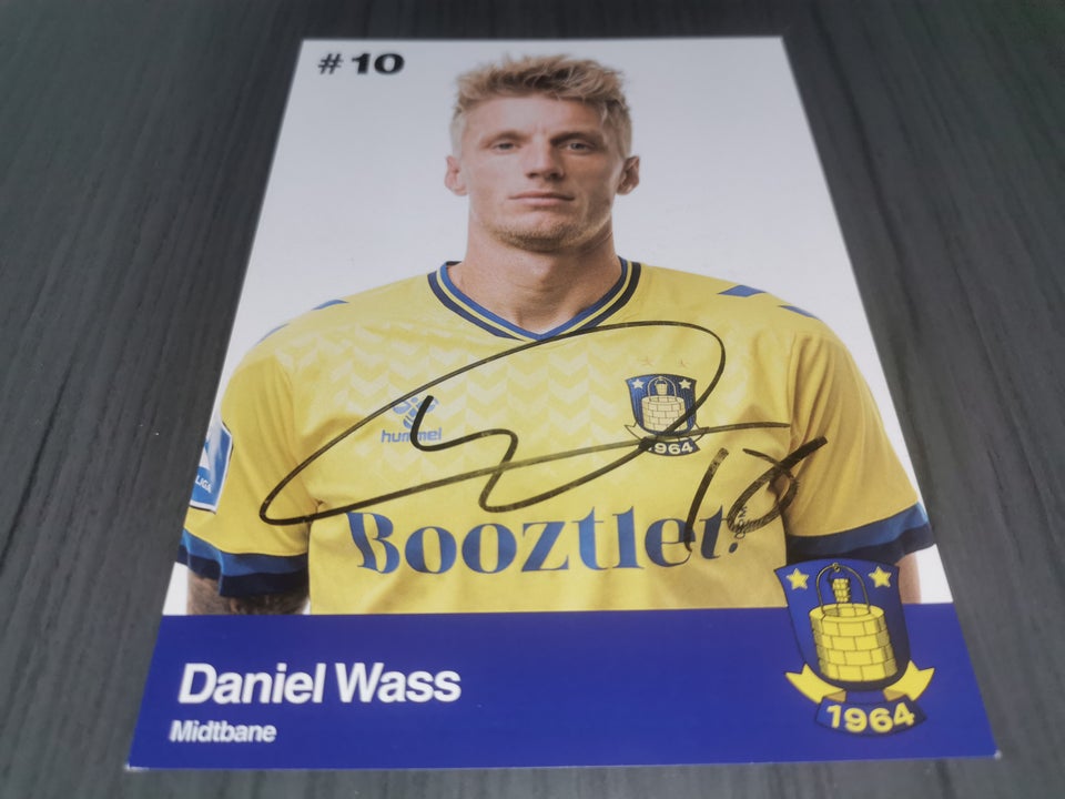 Autografer, Daniel Wass autograf