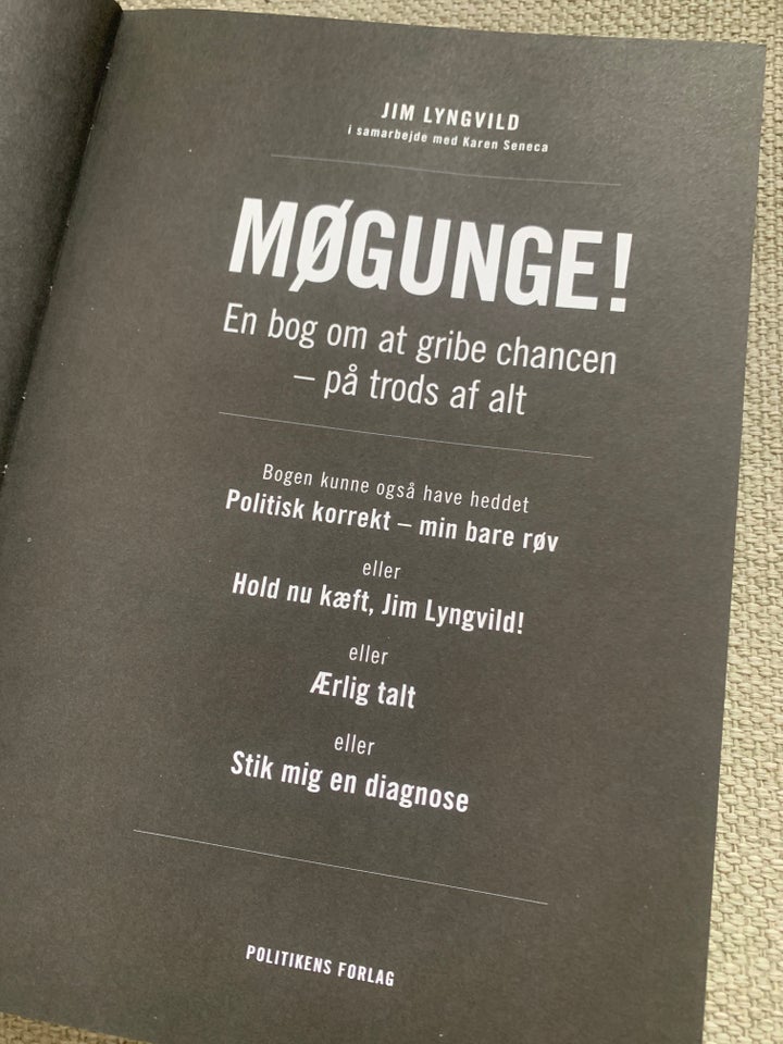 Møgunge !, Jim Lyngvild