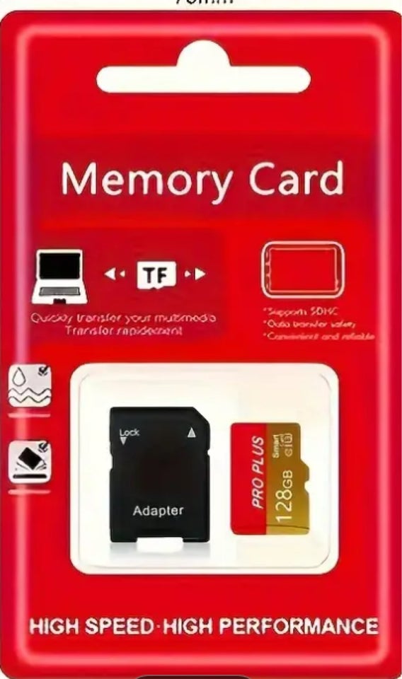 SD MICRO CARD, 125GB GB, Perfekt