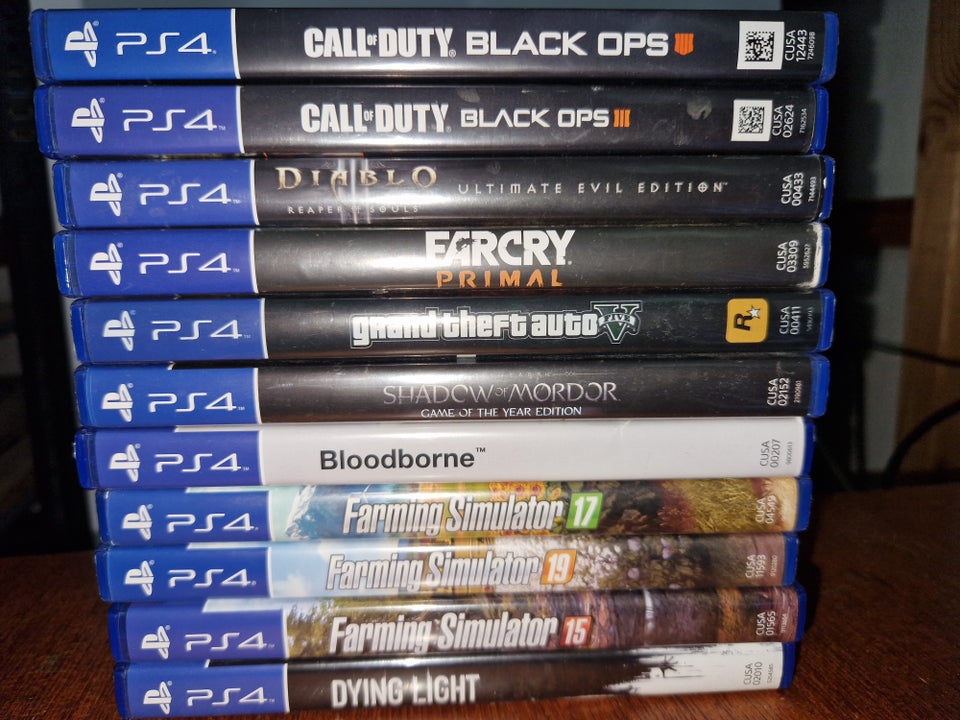 Diverse ps4 spil PS4