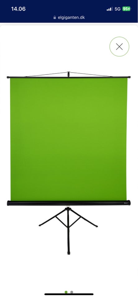 Green screen Arozzi green screen