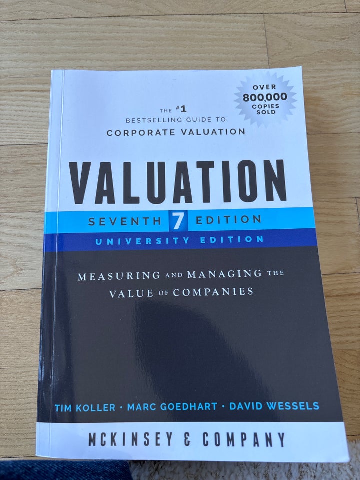 Valuation  Af Tim Koller  Marc