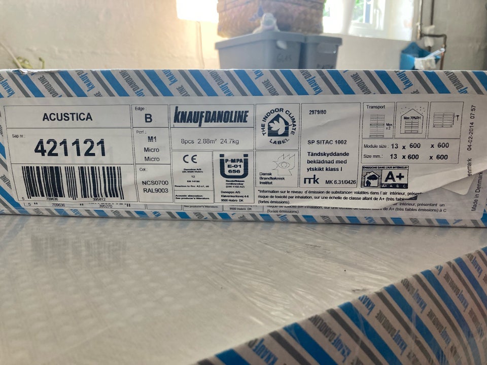 Knauf akustik plader 60x60