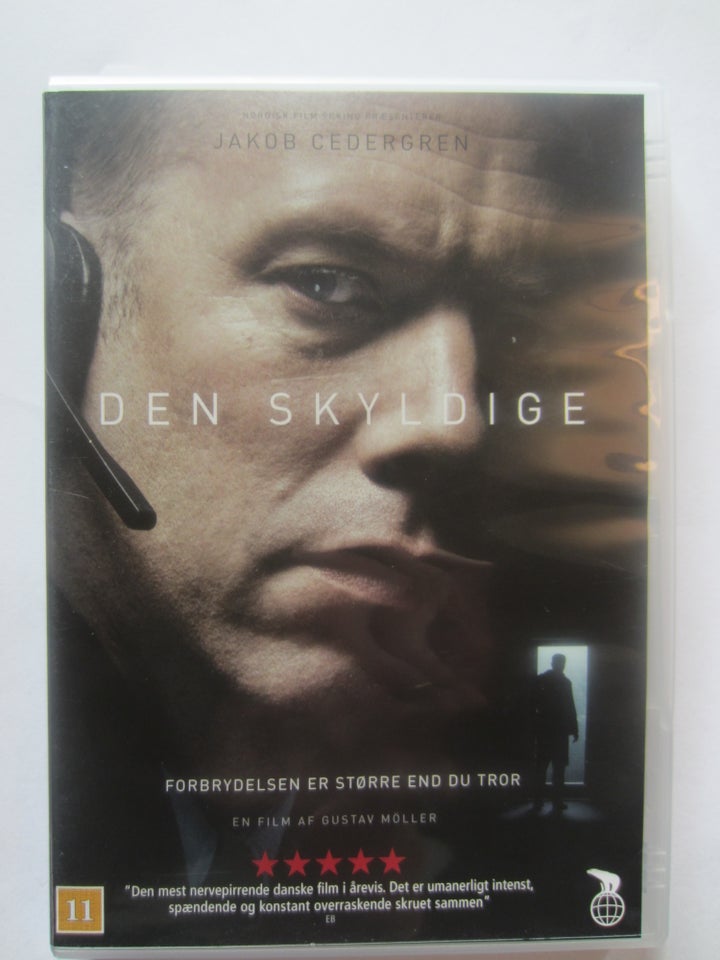 Den skyldige, DVD, krimi