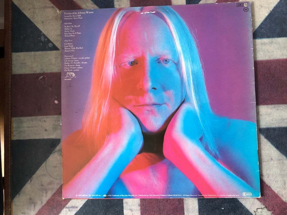 LP, Johnny Winter, White