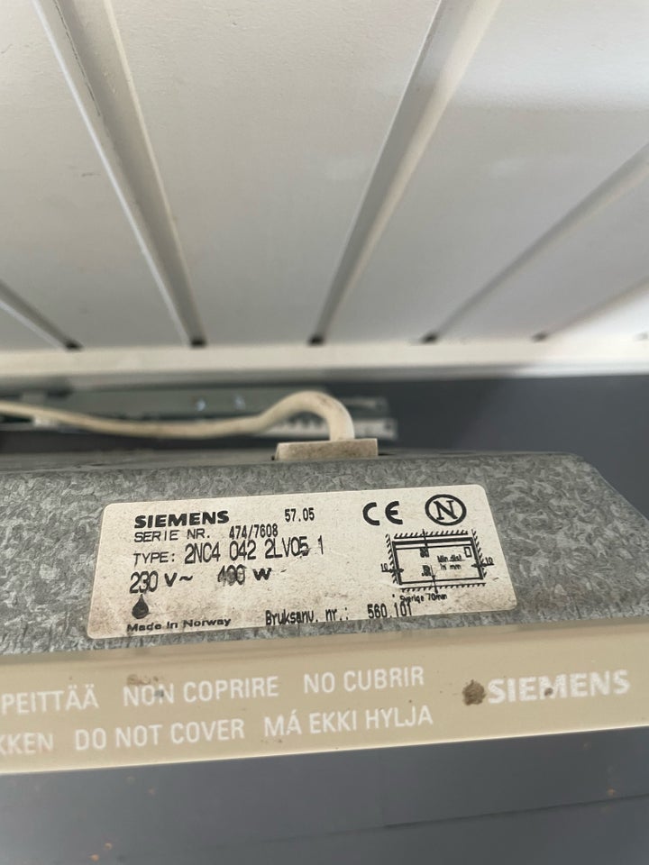 Elradiator Siemens