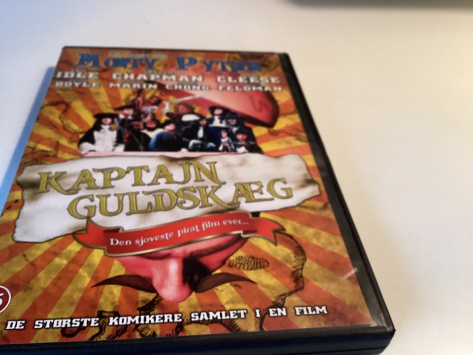 Kaptajn Guldskæg , DVD, komedie