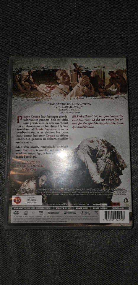 Last Exorcism, DVD, gyser