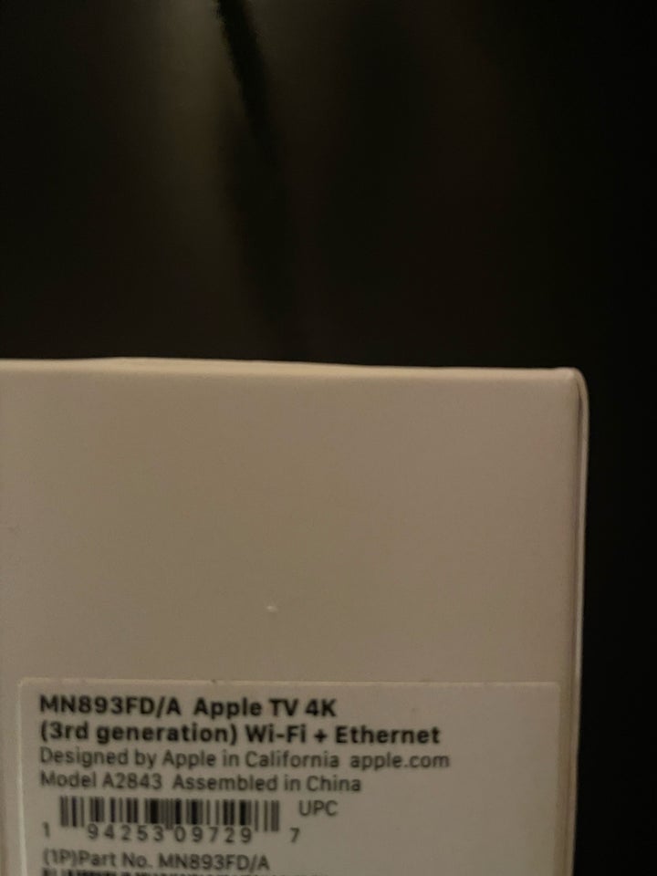 Apple TV , 4K 3. Generation 128 GB.