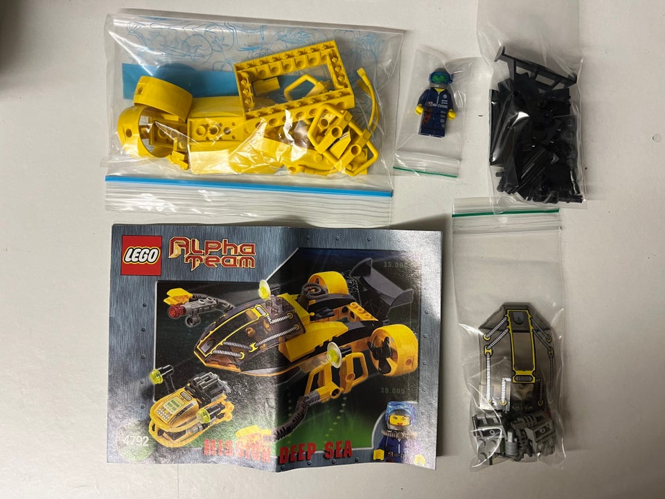 Lego Alpha team Mission Deep Sea