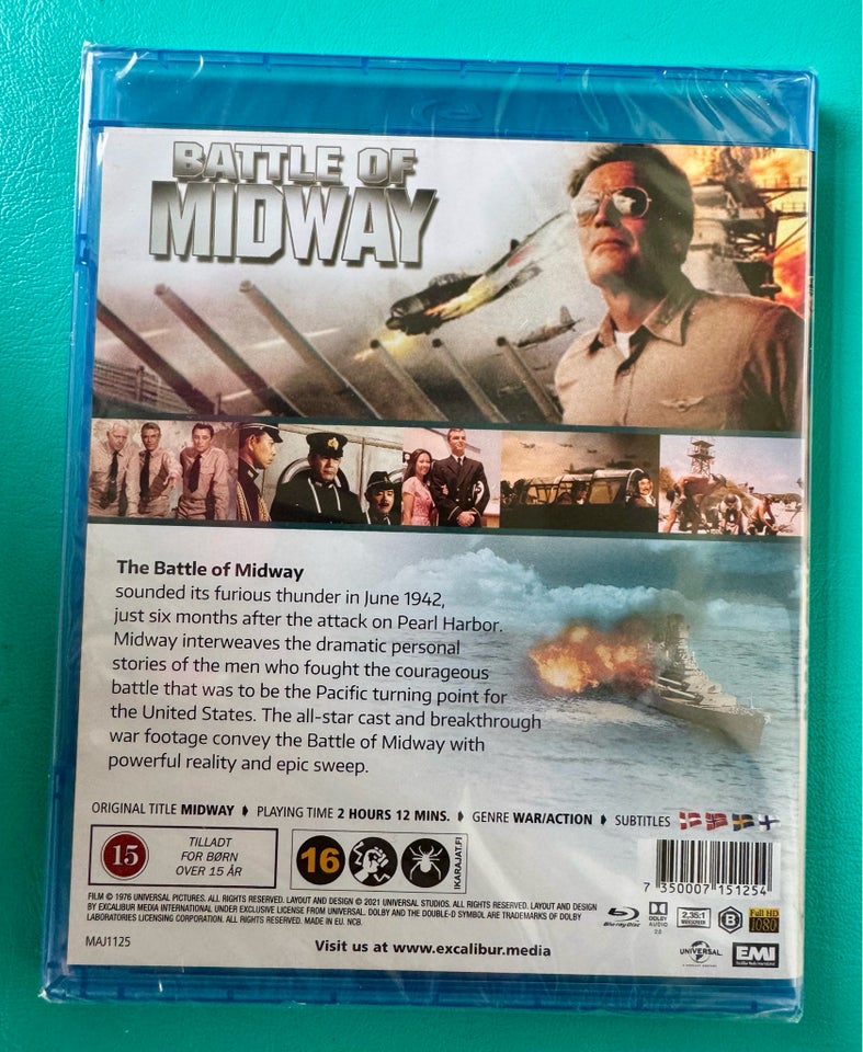 [NY] Slaget om Midway, Blu-ray,