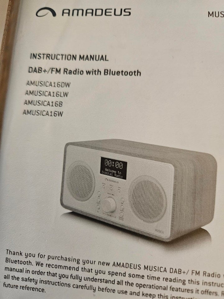 DAB-radio, Andet, Amadeus