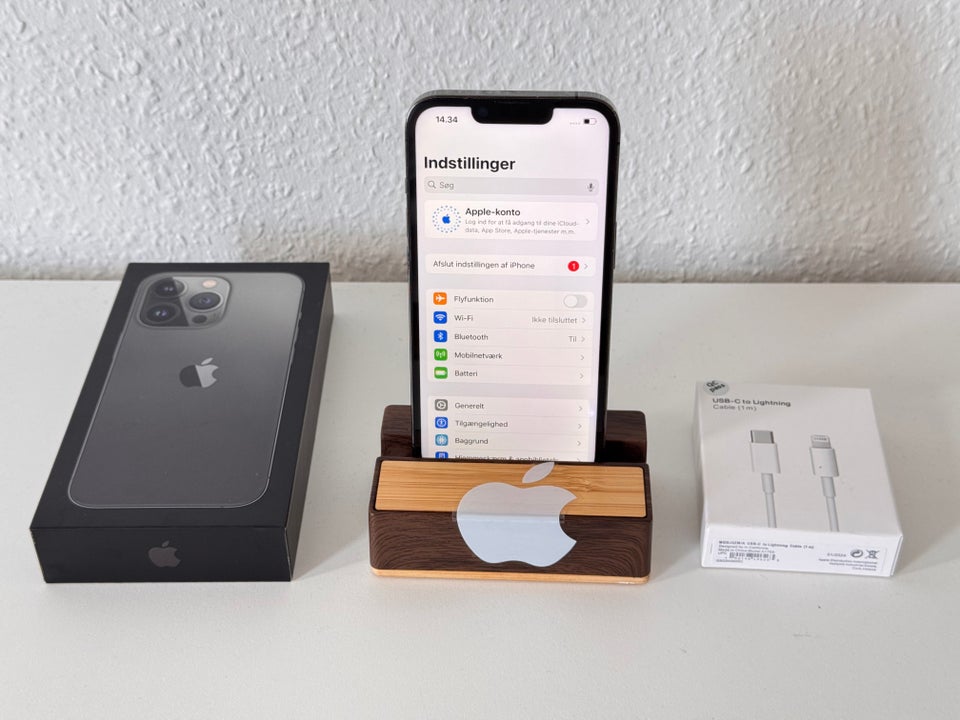 iPhone 13 Pro, 128 GB, grå