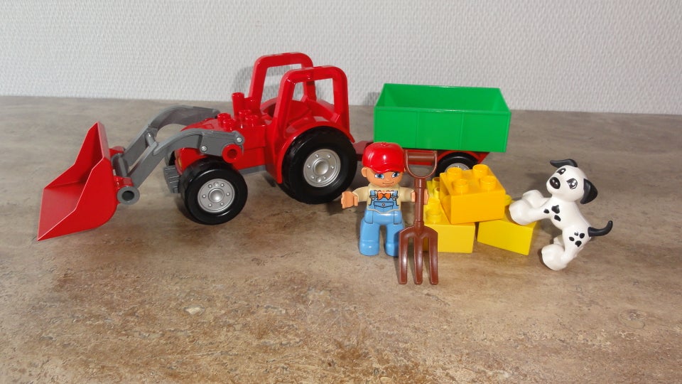 Lego Duplo G92 Traktor med vogn