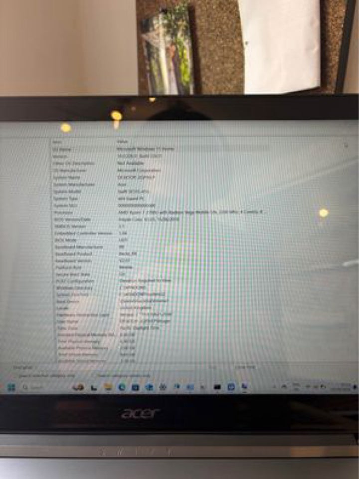 Acer 22 GHz 8 GB ram