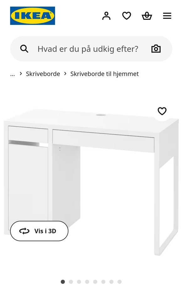 Skrive-/computerbord, Ikea