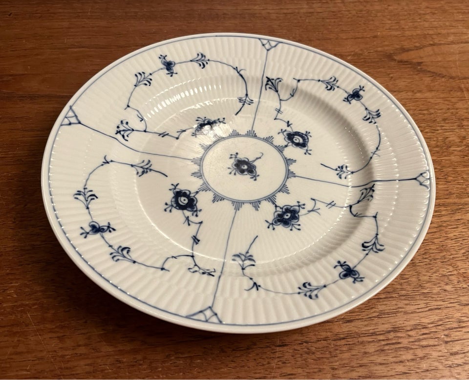 Porcelæn, Musselmalet riflet