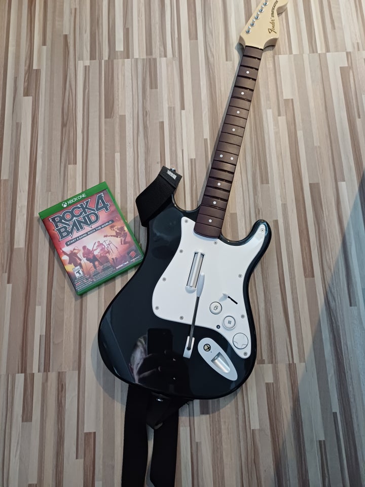 Rockband 4 med guitar, Xbox One