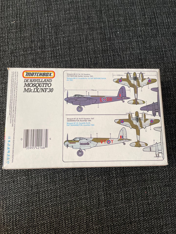 Byggesæt, Matchbox De Havilland