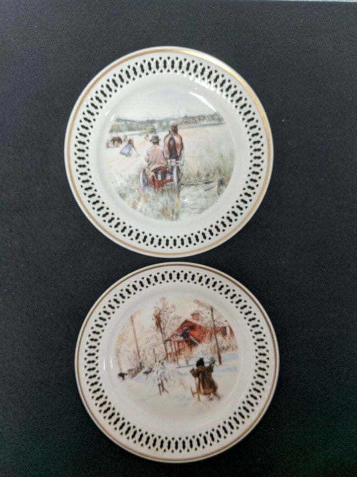 Carl Larsson porcelæns-platter