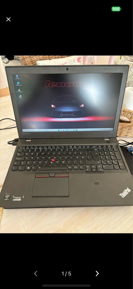 Lenovo T550 ( Renoveret) , Intel