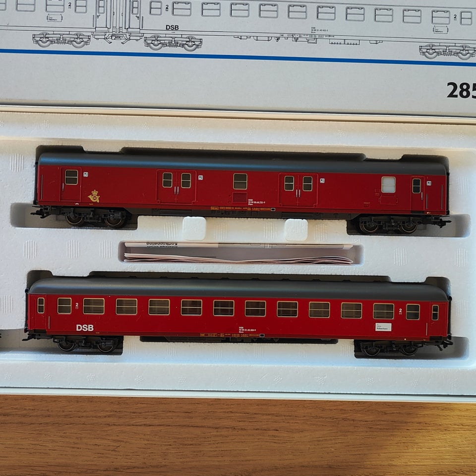 Modeltog, Märklin 28524 DSB-sæt,