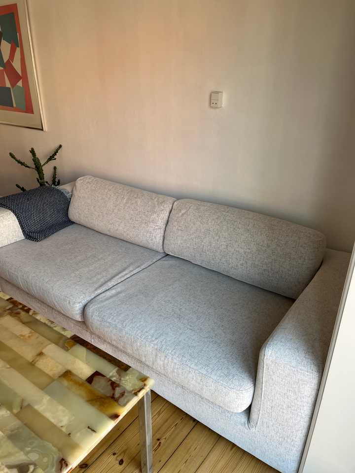 Sofa stof 3 pers