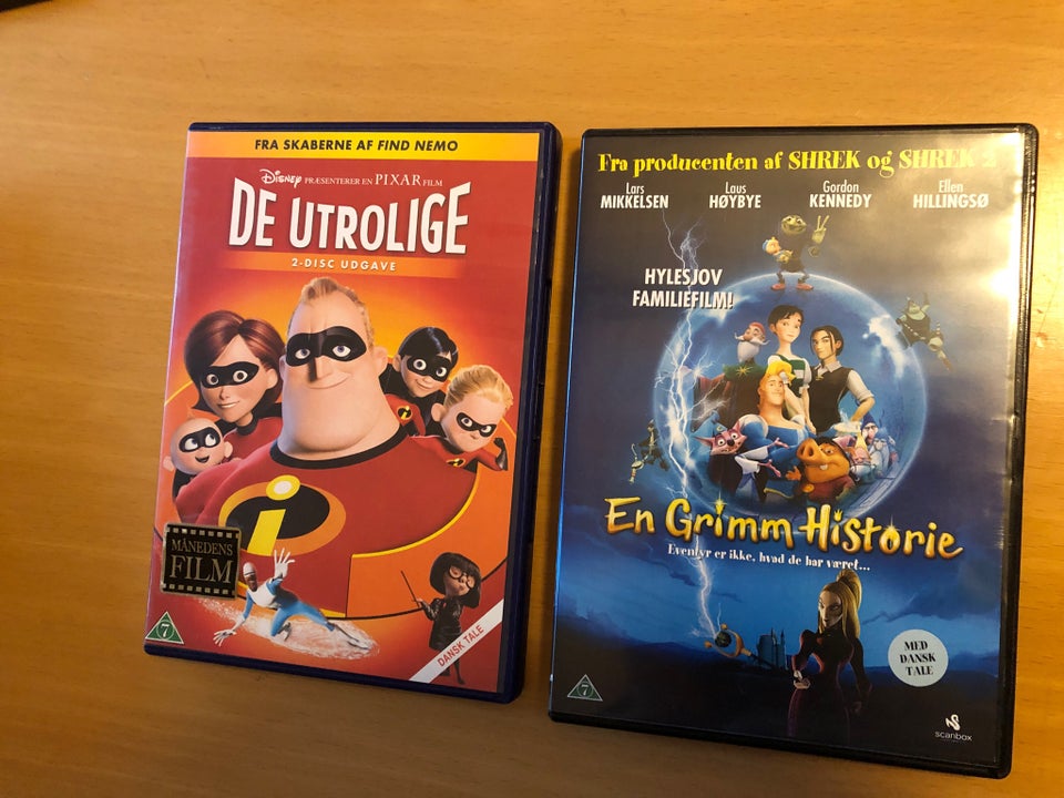 Forskellige, DVD, familiefilm