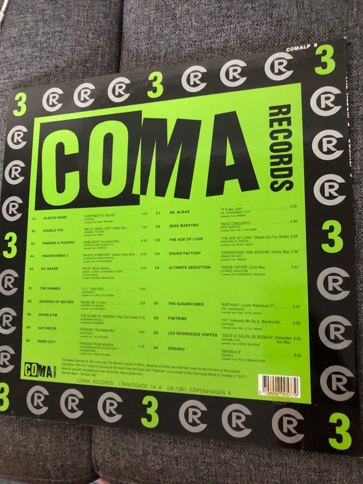 LP, Coma records 3