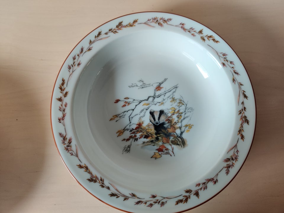 Porcelæn Dybe tallerkener Mads