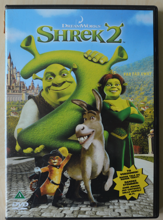 Shrek 2, DVD, animation