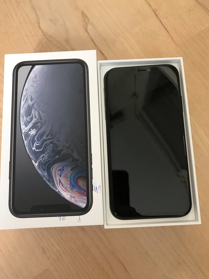 iPhone XR, 256 GB, sort