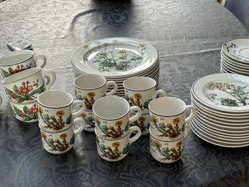 Porcelæn Middagstallerk tekop