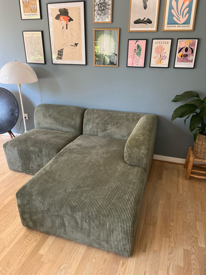 Sofa fløjl 2 pers