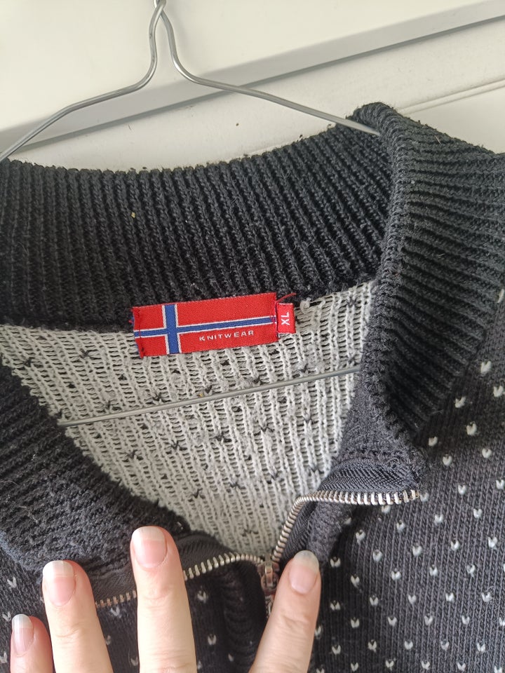 Sweater, Norsk strik trøje, str. XL