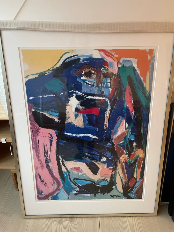 Kunstplakat , Asger Jorn, b: 87cm h: